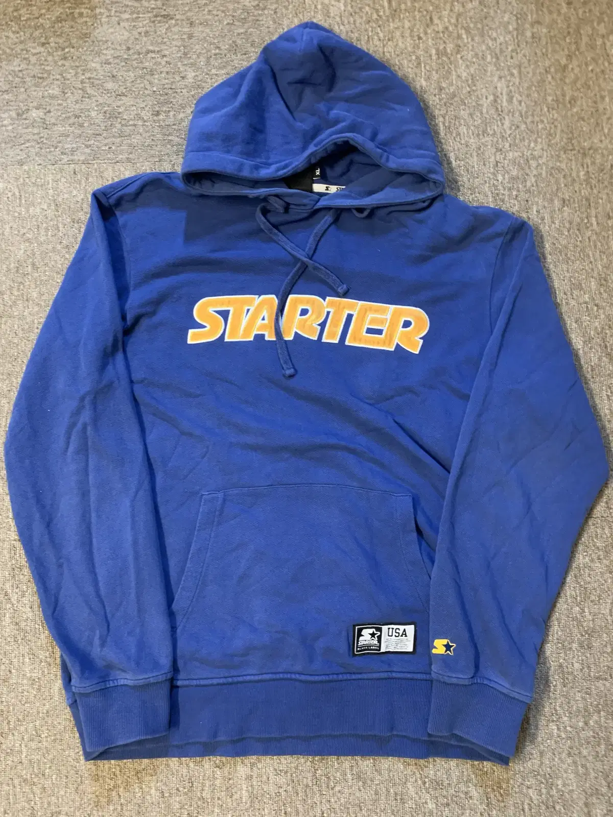 XL) Starter 스타터 블루 후드티